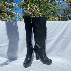 BCBG Leather Boots